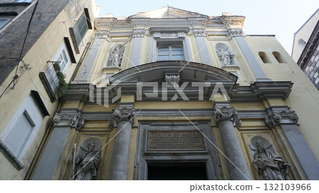 Late 16th century church dedicated to Saints Philip and James or Santi Filippo e Giacomo is a Renaissance-style, Roman Catholic church in Naples Late 16th century church dedicated to Saints Philip and James or Santi Filippo e Giacomo is a Renaissance-style, Roman Catholic church in Naples 132103966