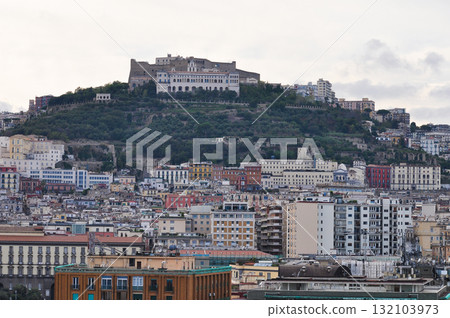 Castel Sant'Elmo and Certosa di San Martino on the top of the city in Naples, Italy Castel Sant'Elmo and Certosa di San Martino on the top of the city in Naples, Italy 132103973