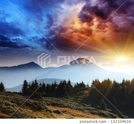 mountain landscape 132104616