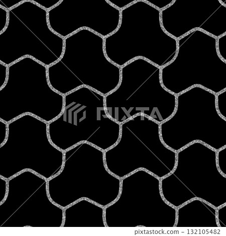 Texture of stone tiles. Grunge filter. High resolution photo filter. 132105482