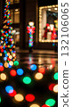 Festive holiday lights bokeh in urban night display Festive holiday lights bokeh in urban night display 132106065