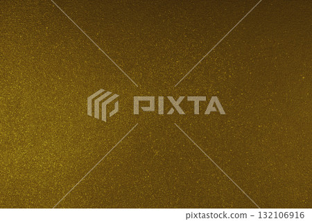 Abstract shiny, radiant texture background with of dark yellow color, grain textured backdrop 132106916