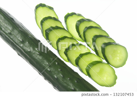 cucumber slices cucumber slices 132107453