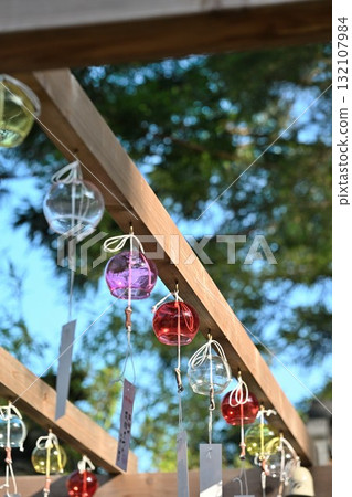 水原八幡神社的風鈴(新潟縣) 水原八幡神社的風鈴(新潟縣) 132107984