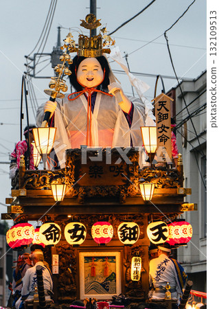 佐原大祭（夏季）天之鮫女花車 132109513