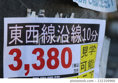 Real estate sales (Myoden, Ichikawa City, Chiba Prefecture) 132109966