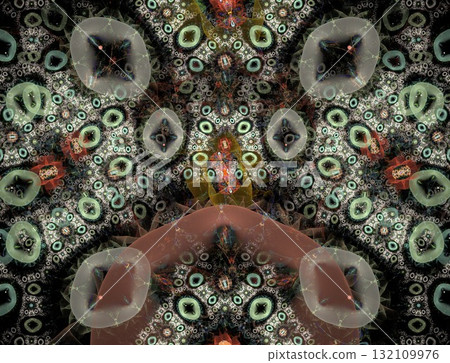 Imaginatory fractal abstract background Image Imaginatory fractal abstract background Image 132109976