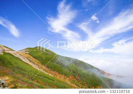 乘鞍迴聲線沿線的紅葉（2025年） 132110710