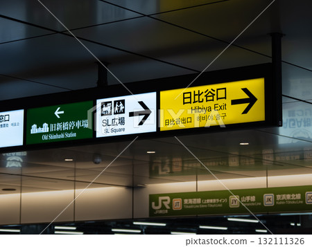 JR新橋站資訊識別：“舊新橋站”和“蒸汽機車廣場” 132111326