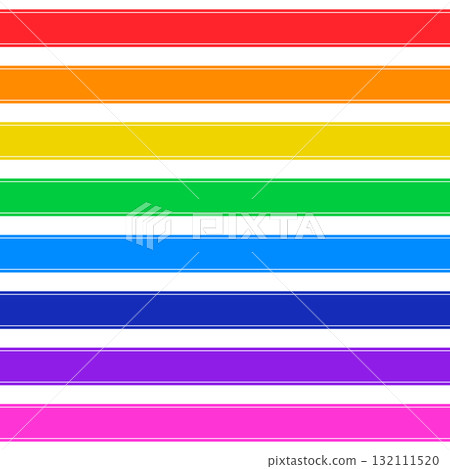 簡單的橫幅材料一組 8 種彩色 132111520