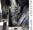 1974 Fairlady Z maintenance: Fuel pump and filter for the original 8mm hose installed on the old car 132111714