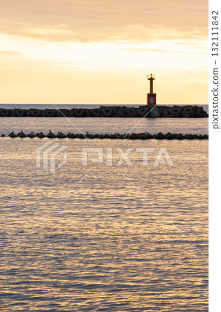 伊豆半島松崎町的傍晚海景 132111842
