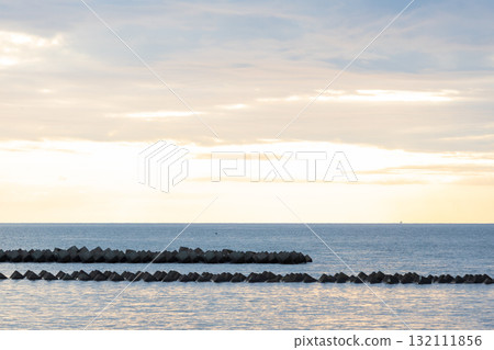 伊豆半島松崎町的傍晚海景 伊豆半島松崎町的傍晚海景 132111856