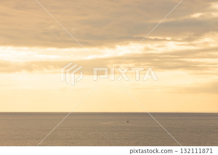 Evening view of the sea in Matsuzaki Town on the Izu Peninsula 132111871