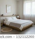 Simple bedroom 132112260