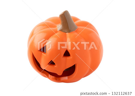 Halloween pumpkin (jack-o'-lantern) ornament on transparent background (png) Halloween pumpkin (jack-o'-lantern) ornament on transparent background (png) 132112637