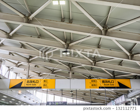 JR東日本TWR臨海線「大崎站」檢票口及出口標識 132112771