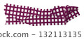 purple patterned sticker paper tape isolated on transparent background 132113135