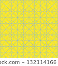 Yellow clover tile seamless pattern. Vector background. 132114166