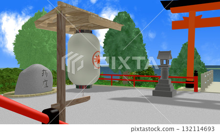 「海景神社」可作為動畫背景 「海景神社」可作為動畫背景 132114693