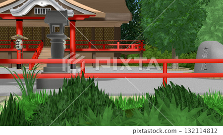 「海景神社」可作為動畫背景 「海景神社」可作為動畫背景 132114812