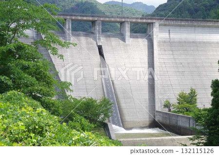 View of Choshi Dam in Okinoshima Town 132115126