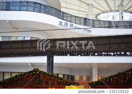 The beautiful scenery of Umekita Garden at Osaka Station The beautiful scenery of Umekita Garden at Osaka Station 132115222