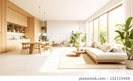 A home filled with soft light: a comfortable life in harmony with nature A home filled with soft light: a comfortable life in harmony with nature 132115489