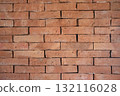 Red Brick Wall Texture Background 132116028