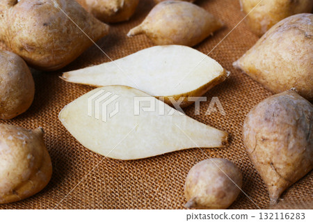 Mexican turnip or jicama or yam bean Mexican turnip or jicama or yam bean 132116283