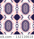 seamless pattern, tribal background, vector illustration 132116618