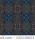seamless pattern, tribal background, vector illustration 132116623