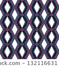 seamless pattern, tribal background, vector illustration 132116631