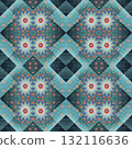 seamless pattern, tribal background, vector illustration 132116636