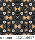 seamless pattern, tribal background, vector illustration 132116637