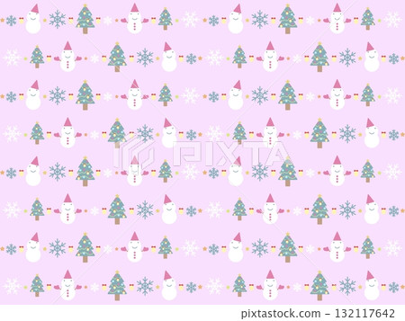 Christmas seamless pattern D-2' Christmas seamless pattern D-2' 132117642