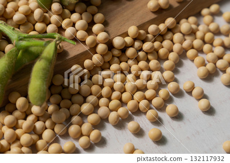 大豆和毛豆 大豆和毛豆 132117932