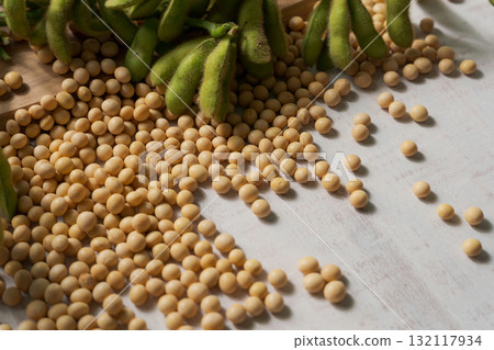 大豆和毛豆 132117934