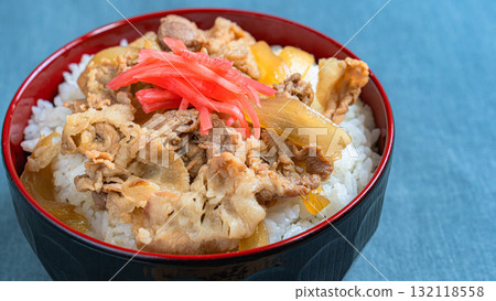 Bowl of pork Bowl of pork 132118558