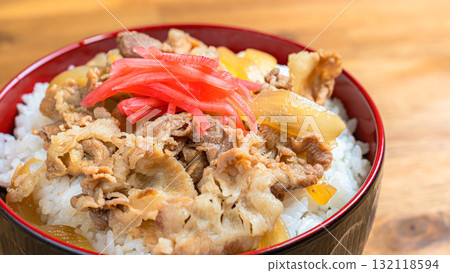 Bowl of pork Bowl of pork 132118594