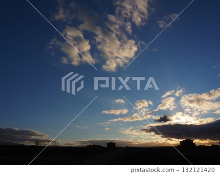 Fantastic sunset scenery Fantastic sunset scenery 132121420