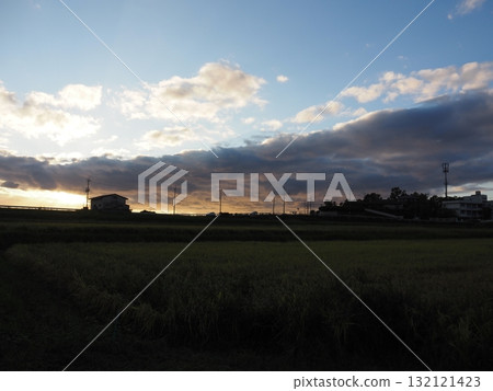 美妙的日落風景 132121423