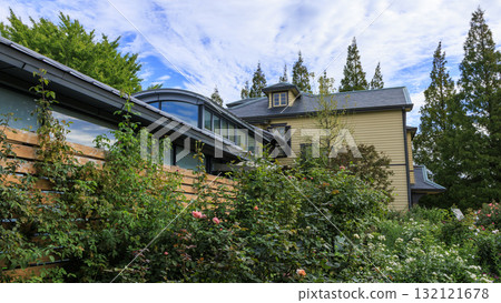 Autumn in the Italian Mountain Garden 132121678