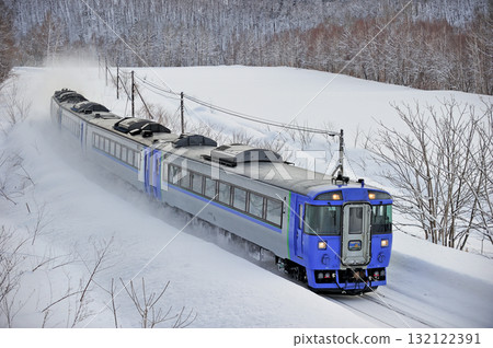 宗谷本線、日新知文、JR 北海道、Kiha 183 系列、Kiha 183-1551(苗保)、佐呂別 宗谷本線、日新知文、JR 北海道、Kiha 183 系列、Kiha 183-1551(苗保)、佐呂別 132122391