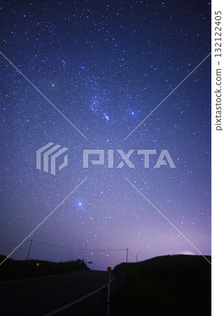 星空與大觀峰週邊的道路 132122405