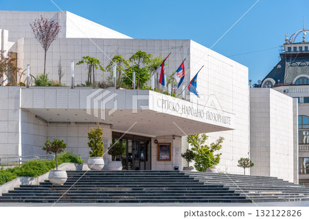Serbian National Theatre building in Novi Sad, Vojvodina, Serbia Serbian National Theatre building in Novi Sad, Vojvodina, Serbia 132122826