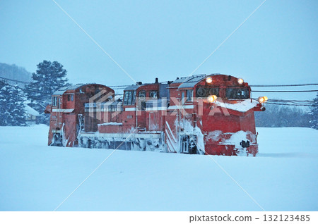 石北本線、五十牛愛別、JR北海道、DE15-2511（旭川）、定期除雪列車、定期清關、Russell 132123485
