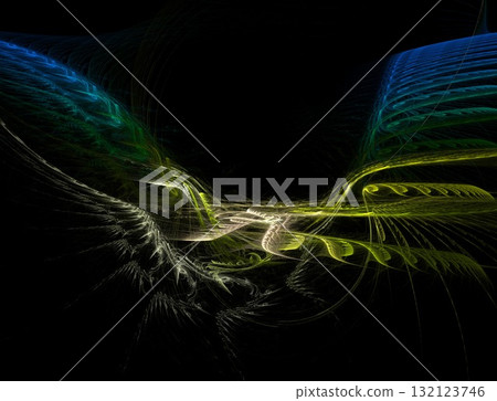 Imaginatory fractal abstract background Image Imaginatory fractal abstract background Image 132123746