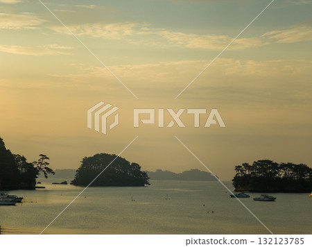 松島灣的黎明 松島灣的黎明 132123785