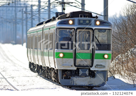 Chitose Line Shimamatsu-Kitahiroshima JR Hokkaido 721 series F-4 formation (Sapporo) 132124074